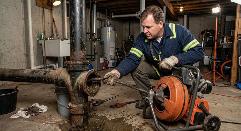 Clogged Pipe Repair in Denver, CO
