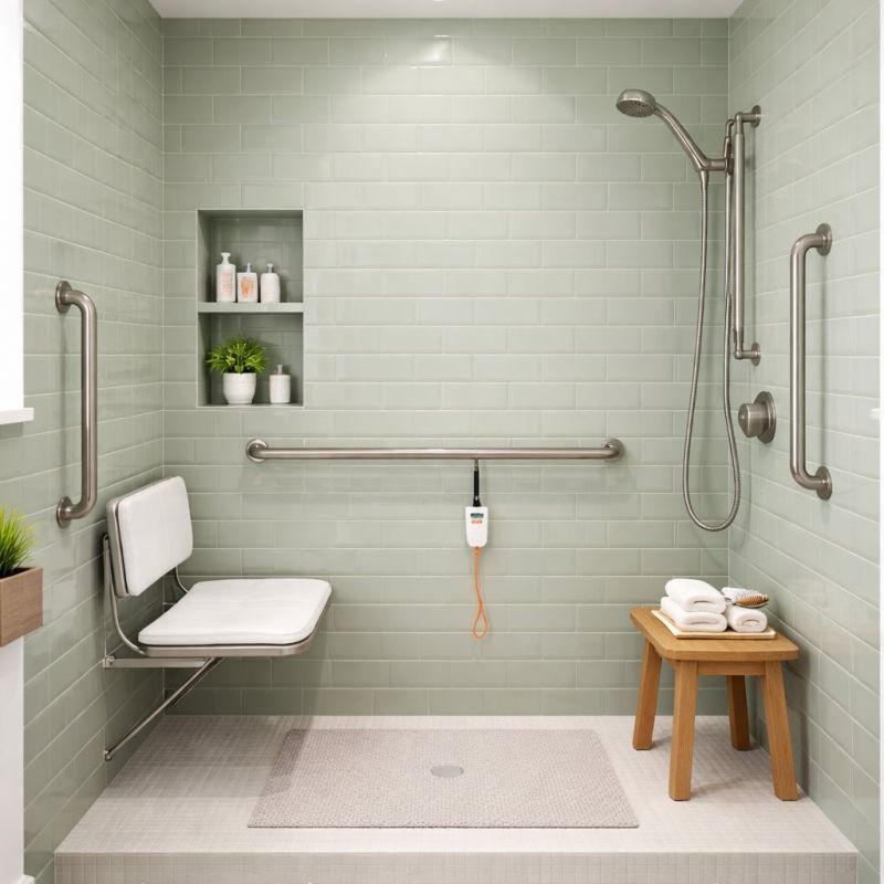 Elderly Shower Installation in Sarasota, FL
